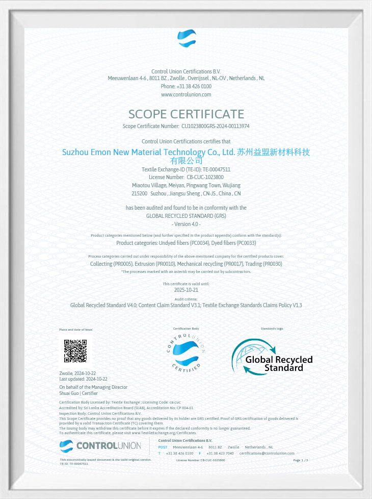 CU1023800GRS-202400113974 Certificato di portata
